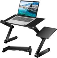 🖥️ ultimate adjustable laptop stand for bed & sofa - moclever portable standing desk: ideal for office, desk, home, travel use logo