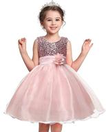 sparkling sequin flower girls' dresses - super fairy girls clothing logo