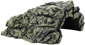 img 4 attached to 🐠 TOPINCN Fish Hiding Cave Aquarium | High Simulation Turtle Reptile Basking Hide Habitat | Tank Decoration Ornament