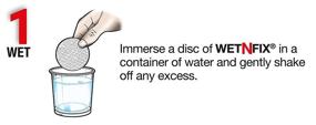 img 2 attached to 💧 WETNFIX 50 Discs Fixtures Holders: The Ultimate Solution for Organizing and Securing Your Discs