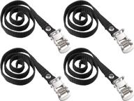 🚲 garneck 4 pcs bike rack strap: stabilize your bike wheels and pedals for exercise and outdoor biking logo