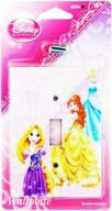 🏰 optimize your space with disney princesses wall plate electric light switch cover - comes with screws logo