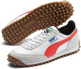 img 3 attached to 👟 PUMA Rider Sneaker: Stylish White Hot Coral Men's Shoes for an Extraordinary Look!