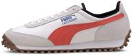 👟 puma rider sneaker: stylish white hot coral men's shoes for an extraordinary look! logo