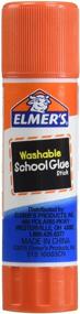 img 1 attached to Elmer's Disappearing Purple School Glue Sticks, 0.21oz Each, Pack of 4