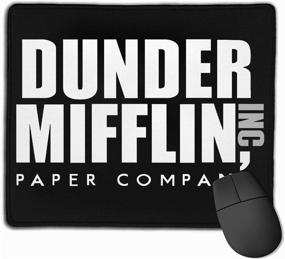 img 3 attached to 🐭 Dunder Mifflin Mouse Pad Mat: Enhance Your Workspace with Iconic Office Flair