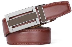 img 3 attached to KAERMU Comfort Genuine Leather Automatic Men's Accessories and Belts