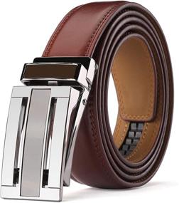 img 4 attached to KAERMU Comfort Genuine Leather Automatic Men's Accessories and Belts