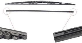 img 2 attached to 🌬️ Universal 26 Inch Windshield Wiper Blades Refills - 6mm Frame, 2pcs