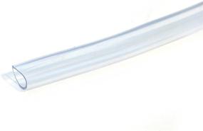 img 1 attached to 🌊 Versatile 5/8" ID PVC Clear Tubing - Ideal for Water Fish Tanks, Aquariums, and Air Line Hose - 10 Ft Length, 3/4" OD