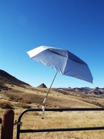 img 1 attached to 🎨 Guerrilla Painter Multi-Mount Collapsible Umbrella V 2.0, Silver (308V2): The Ultimate Versatile Umbrella for Artists and Outdoor Enthusiasts