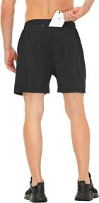 img 2 attached to 🏃 Cakulo Men's Running Shorts: Lightweight 5 Inch Quick Dry Athletic Shorts with Pockets - Perfect for Workouts!