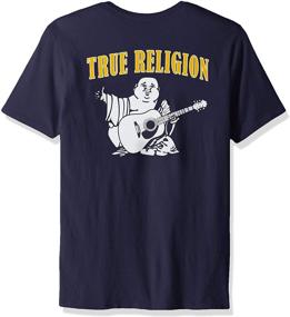 img 3 attached to 👕 Men's Short Sleeve T-Shirts & Tanks: True Religion Buddha Clothing
