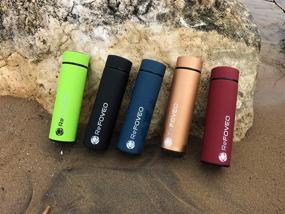 img 3 attached to ReFoveo Stainless Steel Thermal Bottles Outdoor Recreation for Accessories