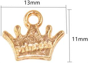 img 3 attached to YYaaloa 11Mmx13Mm Pendants Princess Accessoriesfor