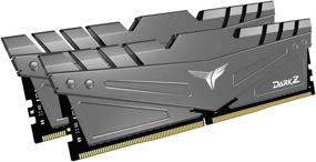 img 2 attached to TEAMGROUP T-Force Dark Z 16GB Kit (2X8GB) DDR4 Dram 3200MHz (PC4-25600) CL16 288-Pin Desktop Memory Module Ram (Gray) - TDZGD416G3200HC16CDC01