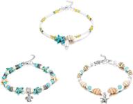 браслеты finrezio starfish turquoise anklets логотип