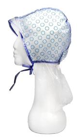 img 3 attached to 💇 Диана Extend-A-Cap: Салонные шапки для волос с металлическим крючком для мелирования (упаковка из 12 штук) - прозрачный, дополнительно большой размер - D730