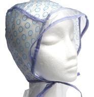 💇 диана extend-a-cap: салонные шапки для волос с металлическим крючком для мелирования (упаковка из 12 штук) - прозрачный, дополнительно большой размер - d730 логотип