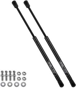 img 4 attached to 🔧 C16-11028 12" Gas Struts: Reliable 40 Lbs Lift Support Gas Spring for Pickup Toolbox Camper Shell ARE Topper Window Cabinet Lid Door – 2 Pack by IAQWE