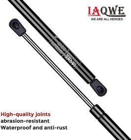 img 3 attached to 🔧 C16-11028 12" Gas Struts: Reliable 40 Lbs Lift Support Gas Spring for Pickup Toolbox Camper Shell ARE Topper Window Cabinet Lid Door – 2 Pack by IAQWE