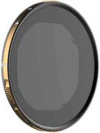 polarpro litechaser pro vnd filter: adjustable nd filter with 3-5 stop range logo