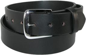 img 4 attached to 🔥 Boston Leather Men's Bridle Black: Elevate Your Style with Premium Accessories for Men