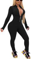 👗 stunning and versatile xxtaxn women's bodycon jumpsuit rompers: ultimate women's clothing logo