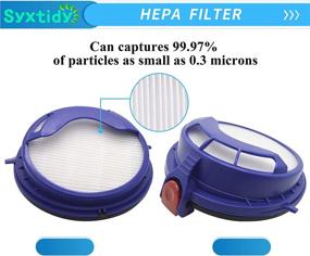 img 2 attached to 🔍 Enhanced Filter Kit for Dyson DC25 Animal Ball: Washable Pre-Motor & Post HEPA Filter Replacement, Part numbers 919171-02 & 916188-06