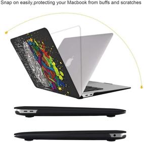 img 1 attached to 🔒 Ultimate Protection for MacBook: ICasso Protective Keyboard Compatible