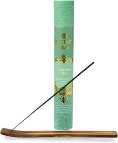 img 1 attached to Optimized: Essence Incense Gift Pack - 180 Sticks with Holder, 6 🎁 Fragrances: Ocean, Morning Blossom, Jasmine Tea, Rose Geranium, Sandalwood Spice, and Lavender Rosemary