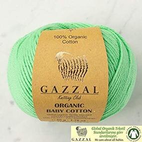 img 4 attached to Gazzal Organic Cotton Total Light Knitting & Crochet for Yarn