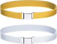 👶 toddler kids adjustable buckle belt: perfect boys' accessory at belts logo