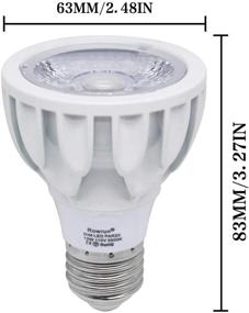 img 3 attached to 💡 Rowrun Dimmable Equivalent Medium 85-265V LED Bulb