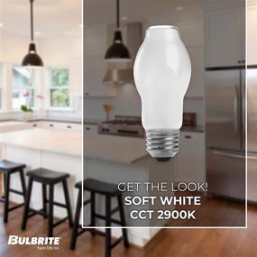 img 3 attached to 💡 Bulbrite Soft White Halogen BT15 Light Bulb, E26 Medium Screw Base, 1 Count (Pack of 1)