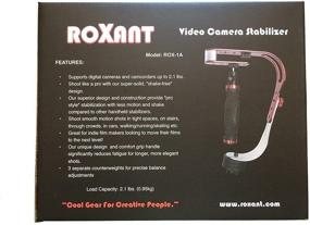 img 2 attached to The Official ROXANT PRO Camera Stabilizer: GoPro, Smartphone, Canon, Nikon - Up to 2.1 lbs. (Includes Phone Clamp)