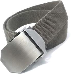 img 2 attached to ALVYNG Buckles Military Automatic Adjustable Men's Accessories and Belts