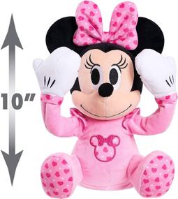 img 2 attached to Adorable Disney Baby Peek A Boo Minnie Plush: Perfect for Playtime and Cuddles!