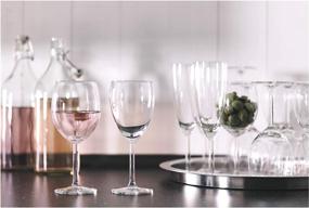 img 1 attached to 🍷 Ikea Svalka Series Set of 6 Red Wine Glasses, 10 oz