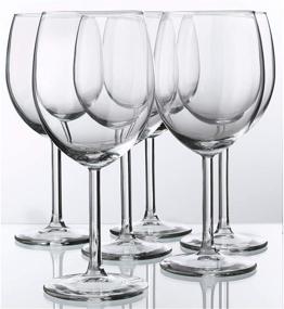 img 4 attached to 🍷 Ikea Svalka Series Set of 6 Red Wine Glasses, 10 oz