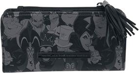 img 4 attached to 👜 Loungefly Disney Villains Debossed Multi-purpose Faux Leather Zip Wallet - Available in One Size