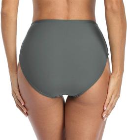 img 3 attached to Women's Clothing: Beautyin Shirred Tankini Swimwear