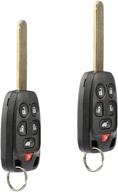 🔑 highly compatible set of 2 keyless entry remotes for 2011-2013 honda odyssey (n5f-a04taa 6 btn) logo