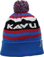 🧣 stay warm in style with the kavu herschel pom beanie knit ski cap! logo