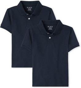 img 4 attached to 👕 Kids Place Nautical Sleeve Uniform Boys' Tops, Tees & Shirts