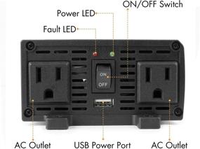 img 2 attached to 💡 Wagan EL2610 Gray 400W Pro Pure Sine Wave Power Inverter: Reliable Portable Power Solution