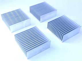 img 2 attached to Easycargo Heatsink 50X50X20Mm Aluminum 50Mmx50Mmx20Mm Industrial Electrical