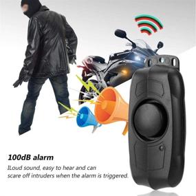 img 3 attached to Motorcycle Security Anti Theft Vibration Anti Thief