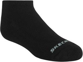 img 3 attached to Premium Quality Skechers Girls 10 Pack No Show Socks - Ultimate Comfort & Durability