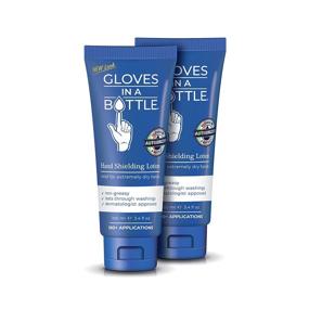 img 4 attached to 🧤 Gloves in a Bottle Shielding Lotion: Effective Relief for Eczema and Psoriasis, 3.4 oz (Pack of 2)